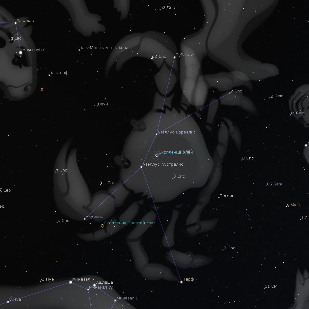 Cancer Constellation - Celestial Mechanics